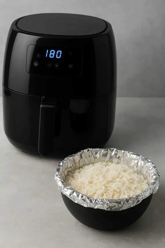 може ли да се готви ориз в еър фрайър